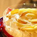 twin-twin's cooksnap of when they made アップルチーズケーキ★.