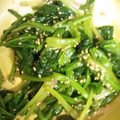 りえぶーん's cooksnap of when they made ＊ほうれん草のごま和え＊.