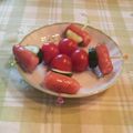 オレンジリング's cooksnap of when they made ウインナー胡瓜プチトマトの串サラダ♪.