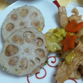 みね猫's cooksnap of when they made 豆腐とひき肉の蓮根はさみ揚げ.