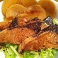 うさり〜にょ's cooksnap of when they made 煮ないよ！調理師直伝炒めるぶり大根丼.