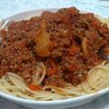 ひーなーこ's cooksnap of when they made 簡単洋食屋風！ミートソーススパゲッティ.