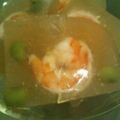 MIE88888's cooksnap of when they made お洒落に☆海老と三つ葉の寒天寄せ.