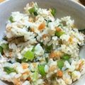 マッツ23's cooksnap of when they made 鮭と野沢菜の混ぜご飯.