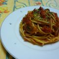 kaorulove's cooksnap of when they made ランチの定番♪トマトづくしの贅沢パスタ.
