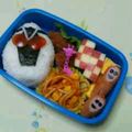 まなかんママ's cooksnap of when they made 仮面ライダーフォーゼいっぱいキャラ弁.
