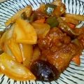 ベル3's cooksnap of when they made とり唐揚げ酢豚.