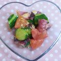 にゃーち。's cooksnap of when they made タコときゅうりだけ！サラダ.