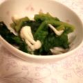 putirinngo's cooksnap of when they made ほうれん草とブナピーのおひたし.