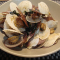 usabin's cooksnap of when they made 安い稚貝で♫酒蒸し✿.