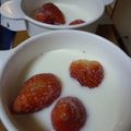 K/S's cooksnap of when they made いちごみるく(*^^*).