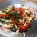 あやめりあす's cooksnap of when they made ささみとピーマンのピリ辛炒め.