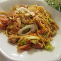 miyuki12's cooksnap of when they made ✧キムチ＆焼肉のタレ焼きそば✧.