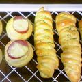 ぽぴし's cooksnap of when they made 炊飯器で発酵パン（サラミマヨチーズ）.