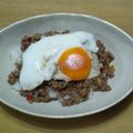 アッシュのママ's cooksnap of when they made 簡単☆合挽き肉で作るガパオライス.