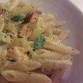 MofeMofee's cooksnap of when they made アボカドとサーモンのクリームパスタ.