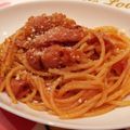 ゆづちゃま's cooksnap of when they made トマトソーススパゲティ.