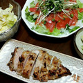 あきぽむ22's cooksnap of when they made 鶏のわさび漬け焼き.