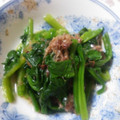 Chisa−Rin's cooksnap of when they made ほうれん草のおひたし.