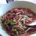 あい葉's cooksnap of when they made ミネストローネ風トマトスープのパスタ.