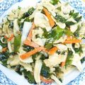 ♪まるえ's cooksnap of when they made サッパリ☆切干大根とワカメのごま酢和え.