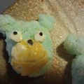 あーるまーく's cooksnap of when they made キャラ弁にも　ムッシュ熊雄.