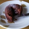 ちび豆ちゃん's cooksnap of when they made 簡単ヘルシー♪フォンダンショコラ☆.