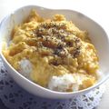 きくっちー★'s cooksnap of when they made カップスープでふわとろカルボナーラ風丼.