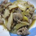 ソレイロリア's cooksnap of when they made 玉葱・エリンギの肉巻き.