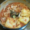 スノウマン's cooksnap of when they made 塩豚で★キャベツたっぷりトマト鍋☆.