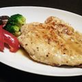 莉彩パパ's cooksnap of when they made 胸肉が柔らかい！チキンレモンバターソース.