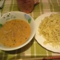 rooley's cooksnap of when they made 蒸し焼きそばで☆簡単担々つけ麺.