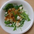 hi（長期出張中）'s cooksnap of when they made カマンベールと水菜のカリカリサラダ♪.