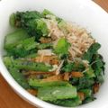 反省堂書店（のぐち）'s cooksnap of when they made ベトナム風★小松菜の簡単ごまナムル.