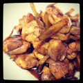 ユミニィ's cooksnap of when they made 鶏肉とごぼうの照り焼き.