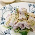 ケチャ＆ウル's cooksnap of when they made 豚しゃぶサラダのねぎマヨかけ.