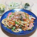 まる゜'s cooksnap of when they made ☆焼きうどん☆.