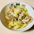 ＊くるめん＊'s cooksnap of when they made 下味冷凍×ホットクックオイマヨ鶏キャベツ.