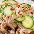 あっちゃんキッチン♪'s cooksnap of when they made 夏にぴったり 簡単 鶏皮と胡瓜の酢のもの.