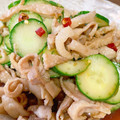 あっちゃんキッチン♪'s cooksnap of when they made 夏にぴったり 簡単 鶏皮と胡瓜の酢のもの.