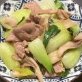 クックM6DK2O☆'s cooksnap of when they made ピリッと簡単☆わさびダレで☆豚こま炒め.