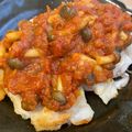 Blue's cooksnap of when they made チキンソテー♡トマトガーリックソース.