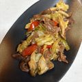 ぴろぱる☆'s cooksnap of when they made ■旨い！牛肉とキャベツのスタミナ炒め■.