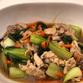 チョコちょん's cooksnap of when they made チンゲン菜と豚肉のオイスターソース炒め.