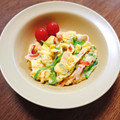 もふもふクロさん's cooksnap of when they made 簡単かにかまとネギのスクランブルエッグ風.