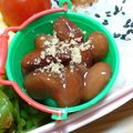 ﾋﾟﾛﾐ♡'s cooksnap of when they made 煮豆に香ばし胡麻.