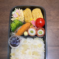 240915's cooksnap of when they made お弁当に★枝豆inちくわのベーコン巻き.