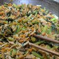 シメジ。's cooksnap of when they made ジューシーそぼろと野菜のビビンバ.