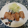 ﾁｲﾁｬﾝﾏﾏ's cooksnap of when they made 厚切り豚ロースソテー✨みかんソースで.