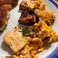mantacarp's cooksnap of when they made いつもの豆腐をコンガリ！焼き豆腐と卵炒め.